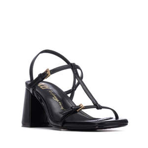 Sandales à talons pour femmes Xti, noires, talon de 7 cm, taille 40 - Product Image 2