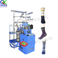 Nouvelle machine à tricoter des chaussettes en tissu éponge à 13 couleurs, machine à tricoter des chaussettes jacquard automatique à commande informatique