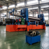 Machine à cintrer les tôles à trois rouleaux W11S, rouleau supérieur universel pour la fabrication de coques cylindriques en acier inoxydable et en acier au carbone