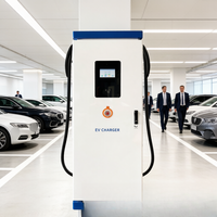 Nueva Estación de Carga Comercial para Vehículos Eléctricos 240kW CCS2 Gun OCPP 1.6J, Solución de Estacionamiento para Flotas con Conector Dual Independiente Jinghu TA-DC-FD