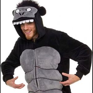 Pijamas de animales de una pieza de dibujos animados niños hombres mujeres franela azul historia hogar ropa térmica - Product Image 4