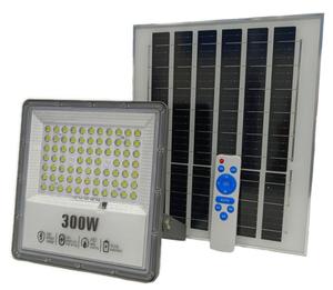 Projecteur solaire LED 300W SMD IP67, corps en ABS, batterie au lithium polysilicium, capteur photocellule - Product Image 2