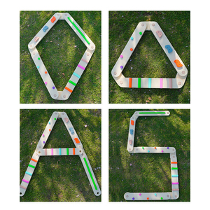 Tabla de equilibrio para niños, juguetes de gimnasia, carrera de obstáculos, muebles Montessori, viga de equilibrio de madera para niños pequeños - Product Image 5