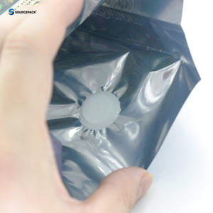 Conception personnalisée de sacs Guesset de différentes tailles pour les collations alimentaires en grains de café Sac avec valve à air pour les grains de café - Product Image 5