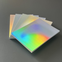 Autocollant A4 en papier laser uni, holographique, effet coquille d'œuf, anti-effraction, anti-contrefaçon, pour garantie d'ordinateur portable