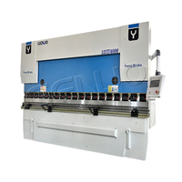 Presse plieuse électro-hydraulique CNC Genuo avec contrôleur Delem DA53T, équipement de pliage de tôles à couronnage automatique, sans intermédiaire