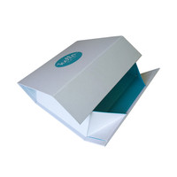 Boîtes cadeaux magnétiques faites à la main par le fabricant, impression offset 4 couleurs CMJN, logo personnalisé, gaufrage, finition mate brillante laminée