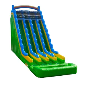 Customized rental business commercial grade inflatable dry slide for commercial rental