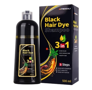 Proveedor Chino de Productos Ganadores 2024, Champú para Teñir el Cabello con Tinte Herbal - Product Image 1