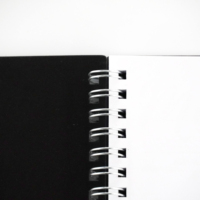Carnet de notes, agenda, planificateur, journal à spirales avec logo personnalisé, couverture rigide, agenda 2027 pour étudiants, école, bureau
