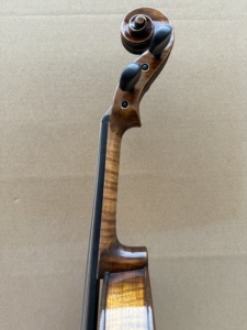 SurpassMusica プロフェッショナル 4/4 3/4 1/2 ハンドメイド ストラディバリウスモデル バイオリン ソリッドスプルーストップ メイプルバック スピリットニス仕上げ - Product Image 6