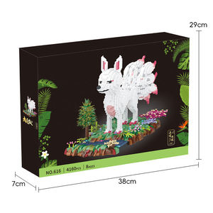 New Arrivals Đồ Chơi Mô Hình 616 Fox Micro Xây Dựng Khối Bộ Lắp Ráp Động Vật Đồ Chơi <span class=keywords><strong>3D</strong></span> Mô Hình Câu Đố Mini Gạch Cho Người Lớn - Product Image 6