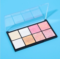 TY Prix de gros Vendeur Maquillage Personnalisé Longue Durée Vegan Haute Qualité Shimmer Waterproof Surligneur Palette
