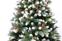 180cm Hochwertiger Künstlicher PVC-Weihnachtsbaum mit 350 LED-Lichtern Natal Arvores Artificiais Navi Arbol Dekoration