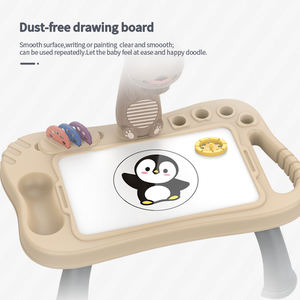 教育技术投影仪光恐龙磁性画板桌玩具带水彩笔ABS塑料8.5英寸 - Product Image 4