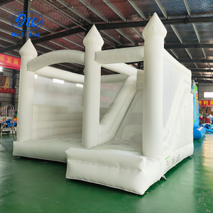 Château Gonflable de Mariage, Aire de Jeux pour Enfants, Lit de Rebond Extérieur, Toboggan, <span class=keywords><strong>Piscine</strong></span>, Château Ludique, Équipement d'Amusement - Product Image 2