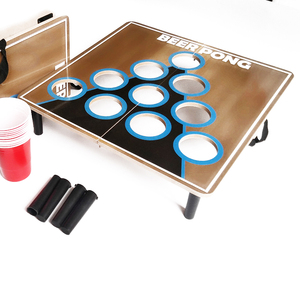 <span class=keywords><strong>Mini</strong></span> gấp bia Pong bảng xách tay <span class=keywords><strong>mini</strong></span> bia Pong trò chơi với Cup và bóng - Product Image 5