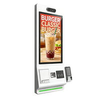 Machine de commande automatique tactile 21,5 pouces avec SDK, QR/NFC, surveillance à distance et paiement multi-mode pour restaurants de restauration rapide KFC
