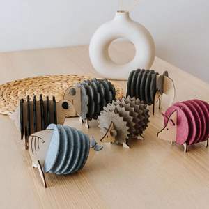 Lot de 6 sous-verres isolants en feutre non tissé, résistants à la chaleur et antidérapants - Product Image 1