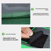 Protection des poignets pour sports de plein air, musculation, fitness, protection respirante des paumes, protège-mains tricotés