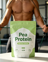 Poudre de protéines de lactosérum OEM, complément protéiné, isolat de protéines de lactosérum, concentré de protéines de lactosérum, soutient la récupération musculaire