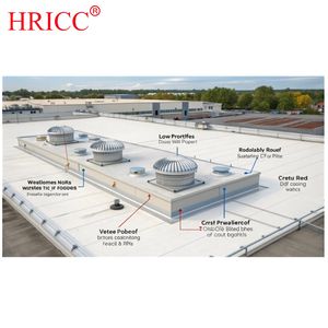 Industriële Afzuigventilator Voor Magazijn Werkplaats & Hal Ventilatie Rookventilatoren Met Gesloten Dak Afzuigkap Oem & Odm Ondersteund - Product Image 3