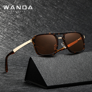 Gafas de Sol Polarizadas MORESE S15217 Unisex, Montura Metálica Cuadrada, Protección UV400, para Deportes al Aire Libre, Disponibles en Stock - Product Image 2