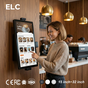 Kiosco de Pago de 32 Pulgadas para Montar en la Pared, con Pantalla Grande y NFC para Cafeterías - Product Image 1