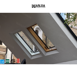 Thông minh nội thất kính mái Windows Top Treo Nhôm cửa sổ trần nhà biệt thự mái đầu treo thiết kế hiện đại cửa sổ trần nhà - Product Image 3