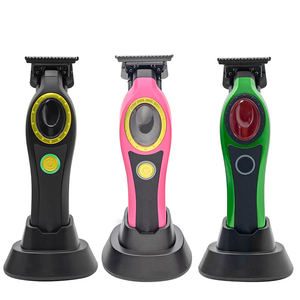 Tondeuse à <span class=keywords><strong>cheveux</strong></span> personnalisée Pro tondeuse DLC lame en acier inoxydable Baber Barbers tondeuse à <span class=keywords><strong>cheveux</strong></span> <span class=keywords><strong>pour</strong></span> hommes batterie <span class=keywords><strong>pour</strong></span> ménage hôtel utilisation OEM - Product Image 3