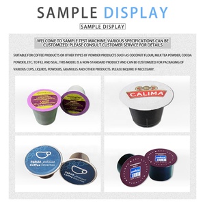 <span class=keywords><strong>Poudre</strong></span> de café moulue de machine automatique de cachetage de capsule de café - Product Image 3