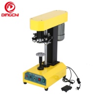 Machine de scellage semi-automatique pour boîtes de conserve de thon Chuck TDFJ-160, scelleuse manuelle pour boîtes de conserve en aluminium, équipement de mise en conserve neuf