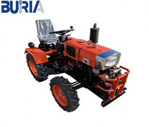 China hizo Mini Tractor de granja 18 hp Motor de alta calidad Tractor de jardín Cortacésped 4wd con bomba y engranaje - Product Image 1