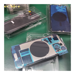 Cubierta Trasera de Vidrio Dividido con Soporte y Imán para iPhone 14 15 16 Pro <span class=keywords><strong>Max</strong></span> - Product Image 4