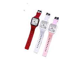 Jam Tangan Digital Pola Astronot Elektronik Persegi Baru Grosir Pabrik 2026 Hadiah untuk Anak Laki-laki Perempuan Pelajar