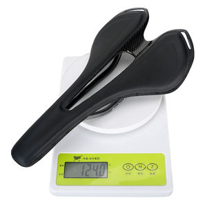 MTB 3K Bicicleta Sillín de carbono Microfibra de cuero Súper ligero MTB Sillín de bicicleta de carretera - Product Image 3