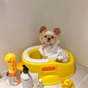 Bañera <span class=keywords><strong>para</strong></span> <span class=keywords><strong>Perros</strong></span>, Cubeta de Baño Medicinal Específica <span class=keywords><strong>para</strong></span> Cachorros, Herramienta de Aseo <span class=keywords><strong>para</strong></span> <span class=keywords><strong>Perros</strong></span> Pequeños - Product Image 2