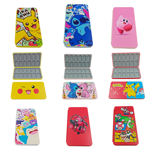 เคสใส่การ์ดเกมแบบกำหนดเองสำหรับนินเท็นโดสวิตช์ Oled Lite 24ชิ้นความจุสูงกระเป๋าใส่บัตรแบบพกพาเคสเก็บแม่เหล็ก - Product Image 2
