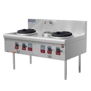 Estufa de Gas de Acero Inoxidable Kingbetter, Cocina Comercial, Repuestos para Restaurantes, Ventilador de 220V, 100-2000pa, 35KW*2 - Product Image 5