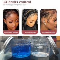 Gel coiffant écologique, huile d'olive professionnelle, contenance maximale de 8 oz pour tous types de cheveux, capacité de 473ml