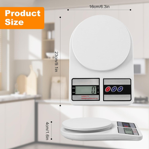 Báscula Digital de Cocina para Alimentos, Materiales Medicinales y Repostería - Product Image 4