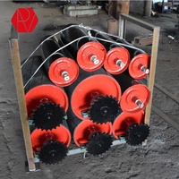 Rouleaux parallèles de haute qualité résistants à l'abrasion, adaptés aux bandes transporteuses dans les mines