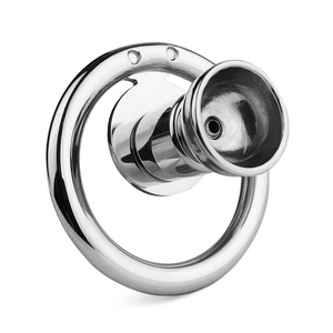 Jaula de Castidad Uretral de Extrusión Invertida con Cabeza de Dildo Realista de Silicona, Juguete Sexual BDSM para Hombre, Anillo para Pene - Product Image 5
