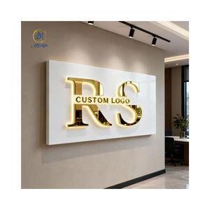 Letrero Luminoso LED <span class=keywords><strong>para</strong></span> Exteriores, Letrero Acrílico 3D, Letras Iluminadas LED, Letrero Personalizado <span class=keywords><strong>para</strong></span> Logotipo de Empresa, Negocio, Tienda - Product Image 4