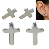 Piercing corporel OEM en titane poli hypoallergénique à filetage interne pour nez et oreille