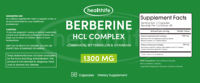 Capsules de complexe de berbérine HCL Healthife avec cannelle de Ceylan, fabricant OEM en marque blanche
