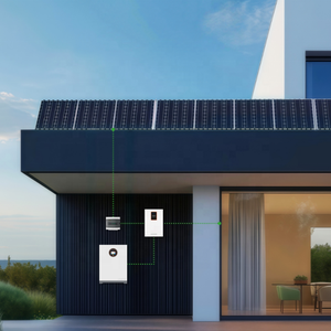 Kits d'énergie solaire monocristalline tout-en-un pour la maison, design flexible, pliable, léger et étanche, sortie d'énergie stable - Product Image 5