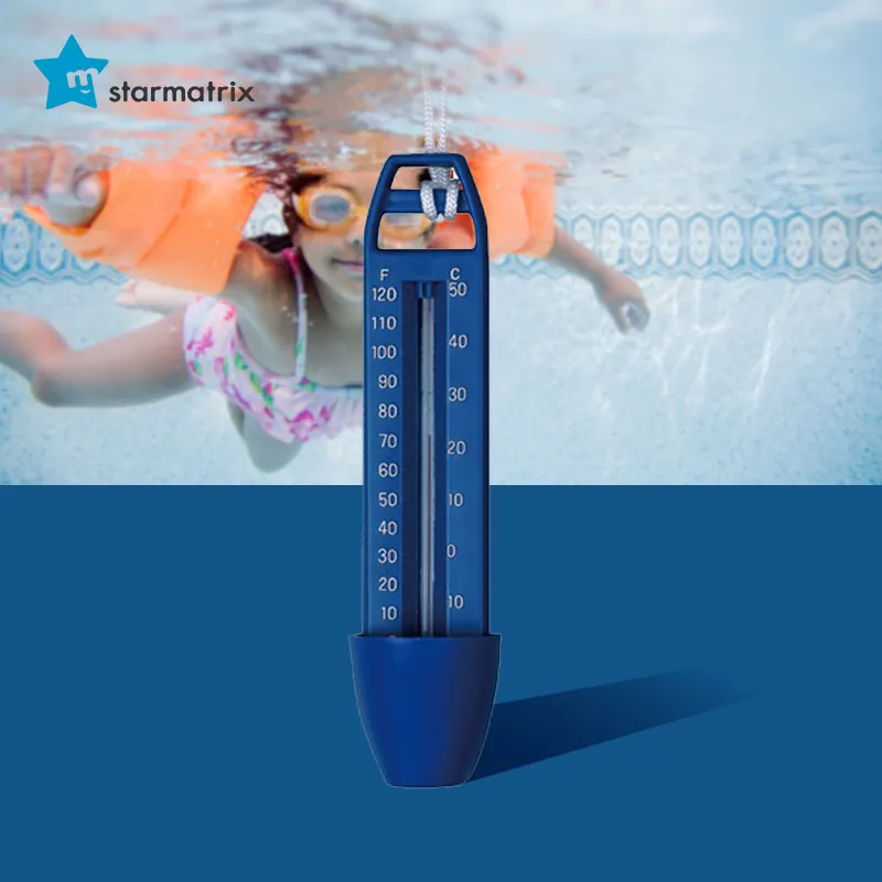 STARMATRIX 1410 thermomètre de température d'eau de piscine bleu flottant thermomètre d'eau de piscine