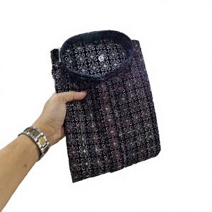 Ensemble Kurta Pyjama pour Homme en Viscose et Coton, Broderie de Poulet, Séchage Rapide, Idéal pour Soirées Formelles - Product Image 1