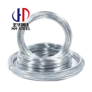 High quality Chinese Supplier 0.8-4.5mm Gi Iron Wire 16 Gauge 18 Gauge Metal Binding Wires Rod Shinning Steel Galvanized Wire